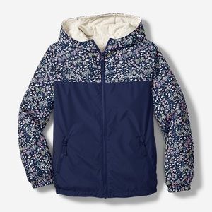 NWT Eddie Bauer Windy Ridge Reverse Hooded Jacket